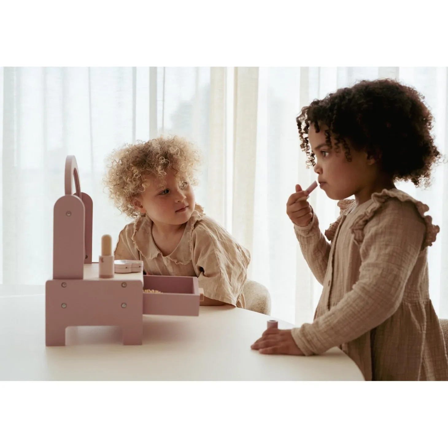 Little Dutch Petite coiffeuse en bois FSC Multicolore