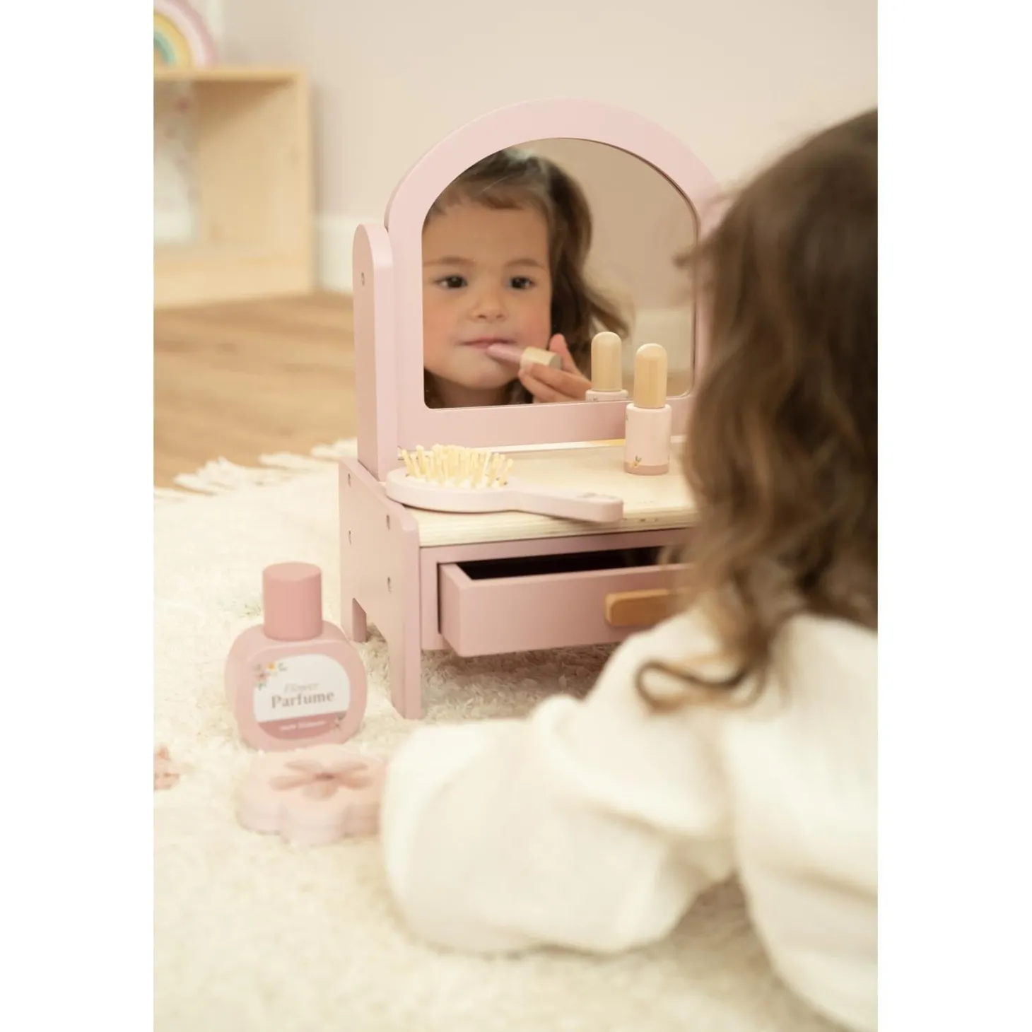 Little Dutch Petite coiffeuse en bois FSC Multicolore