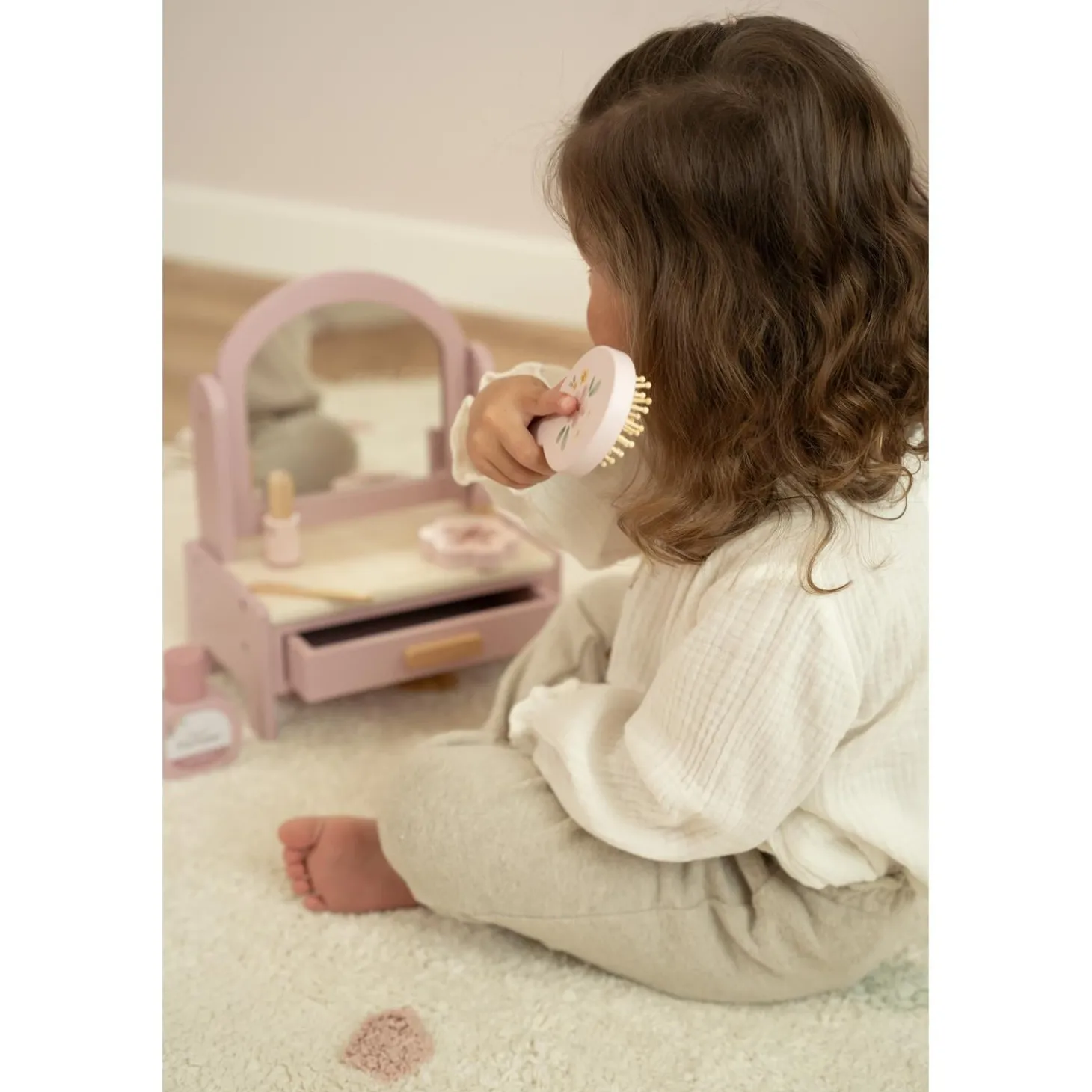 Little Dutch Petite coiffeuse en bois FSC Multicolore