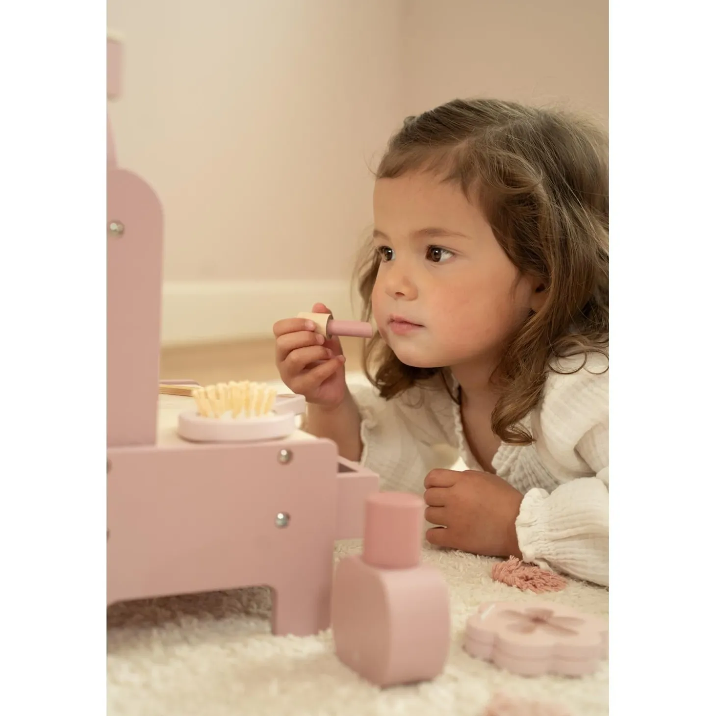 Little Dutch Petite coiffeuse en bois FSC Multicolore