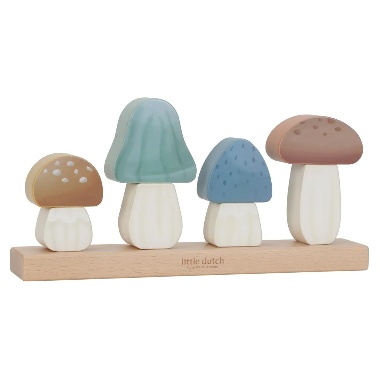 Little Dutch Puzzle champignons à empiler Forest Friends