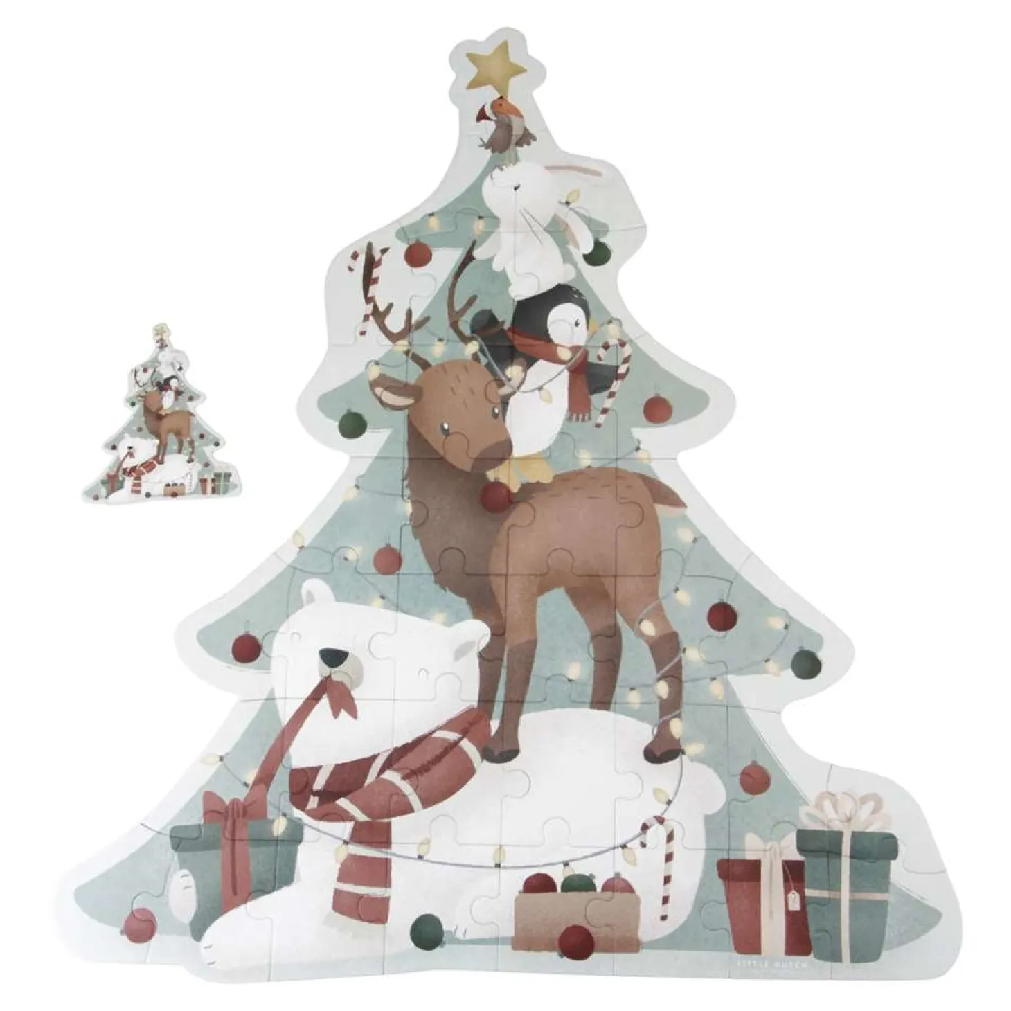 Little Dutch Puzzle de Noël en bois FSC