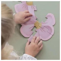 Little Dutch                    Puzzle 6 en 1 en bois Flowers & Butterflies