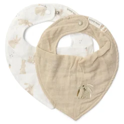 Little Dutch                    Set de 2 bavoirs bandana      Baby Bunny