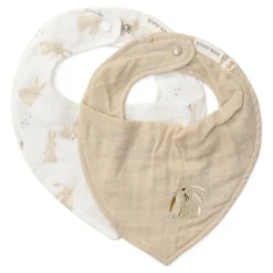 Little Dutch                    Set de 2 bavoirs bandana      Baby Bunny