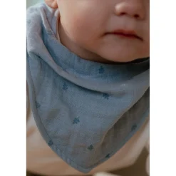Little Dutch                    Set de 2 bavoirs bandana      Pure Denim Blue