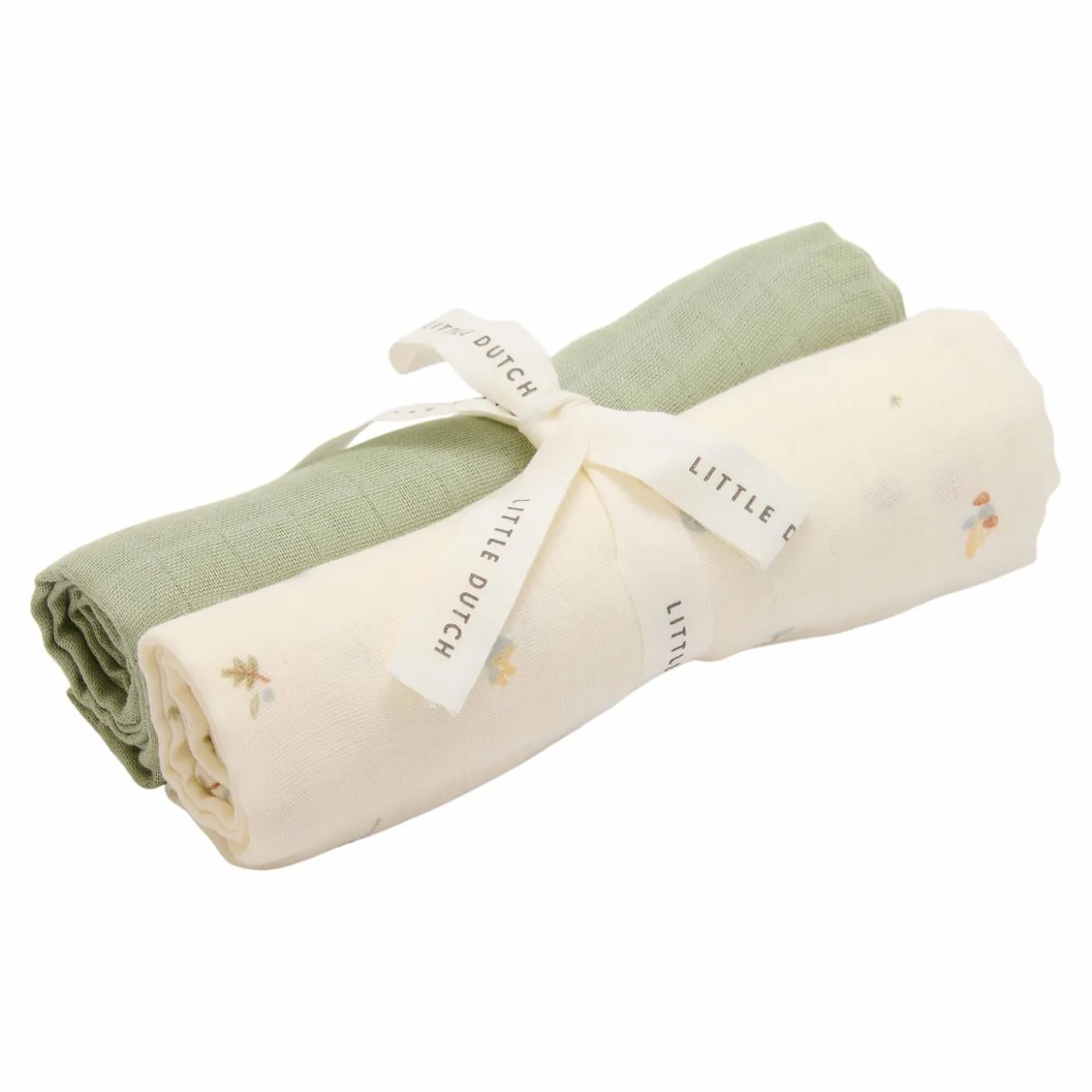 Little Dutch Set de 2 langes en gaze de coton Forest Adventure 70x70 cm