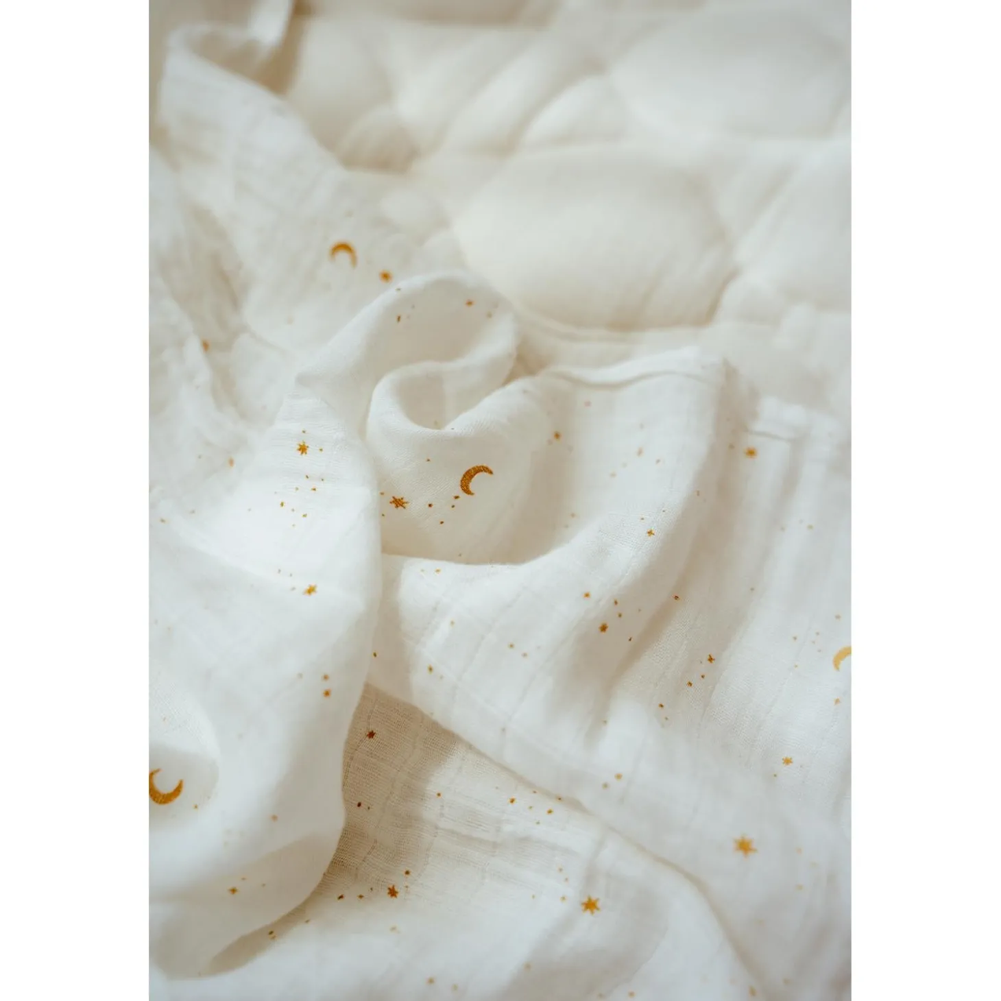 Little Dutch Set de 2 langes en gaze de coton Little Goose 70x70 cm