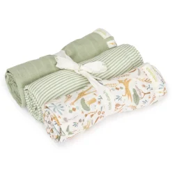 Little Dutch                    Set de 3 langes    Safari Wonders            70x70 cm