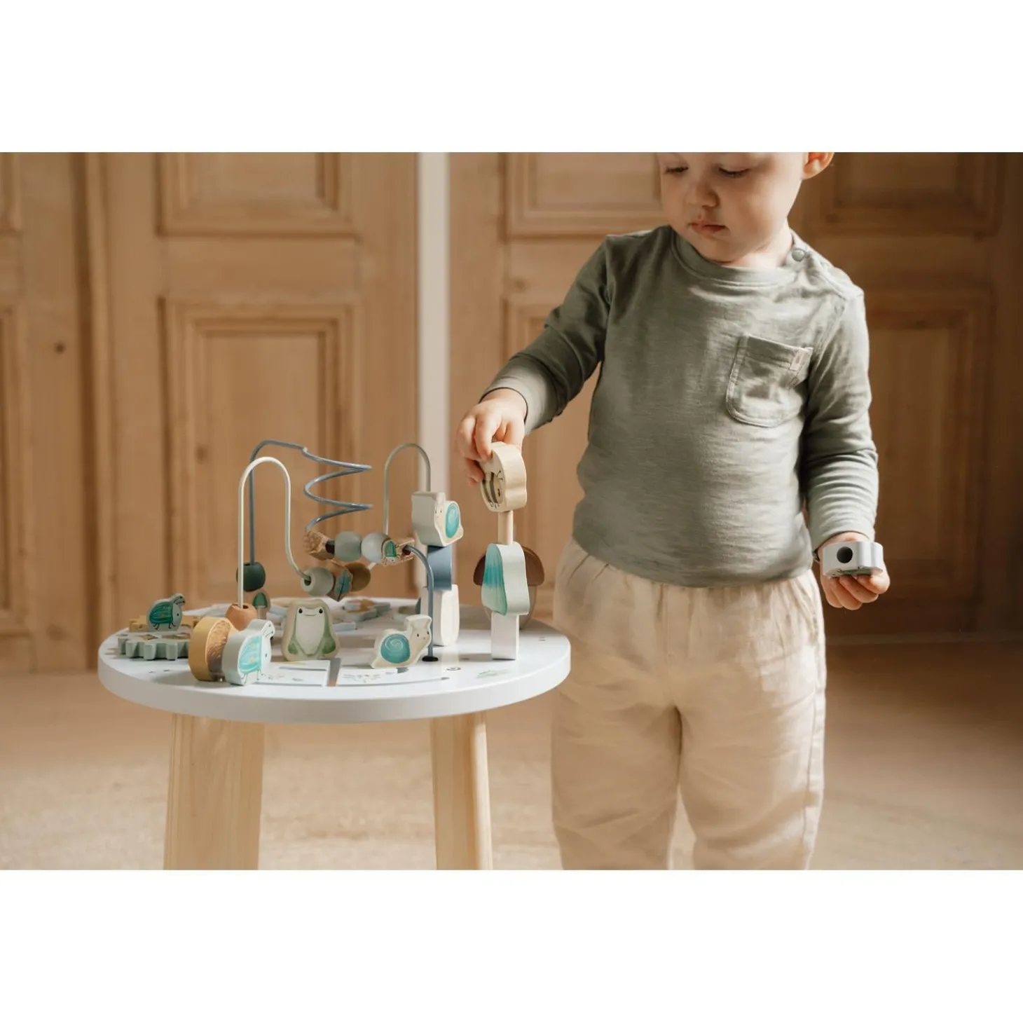 Little Dutch Table d'activités en bois FSC Forest Friends