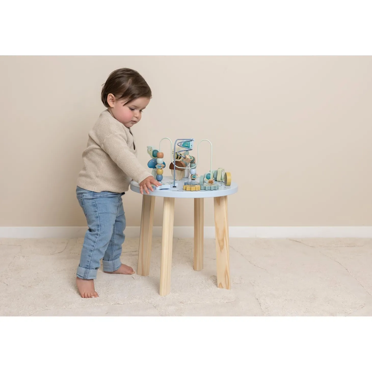 Little Dutch Table d'activités en bois FSC Forest Friends