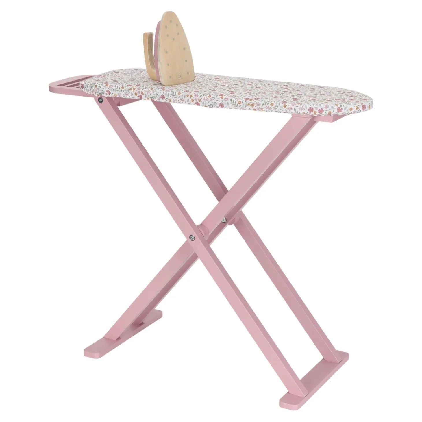 Little Dutch Table de repassage en bois FSC Rose