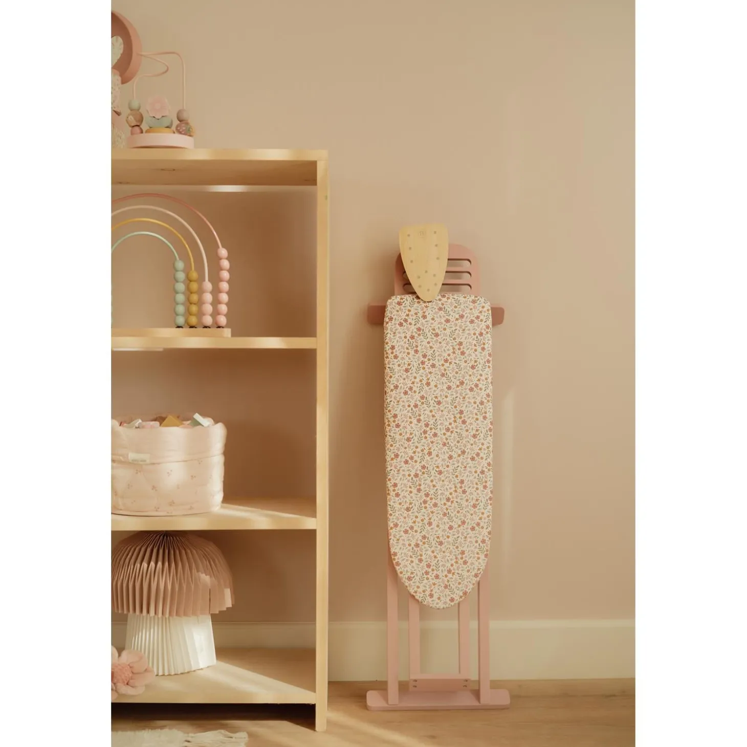 Little Dutch Table de repassage en bois FSC Rose