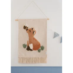 Little Dutch                    Tapis mural Renard      Forest Friends