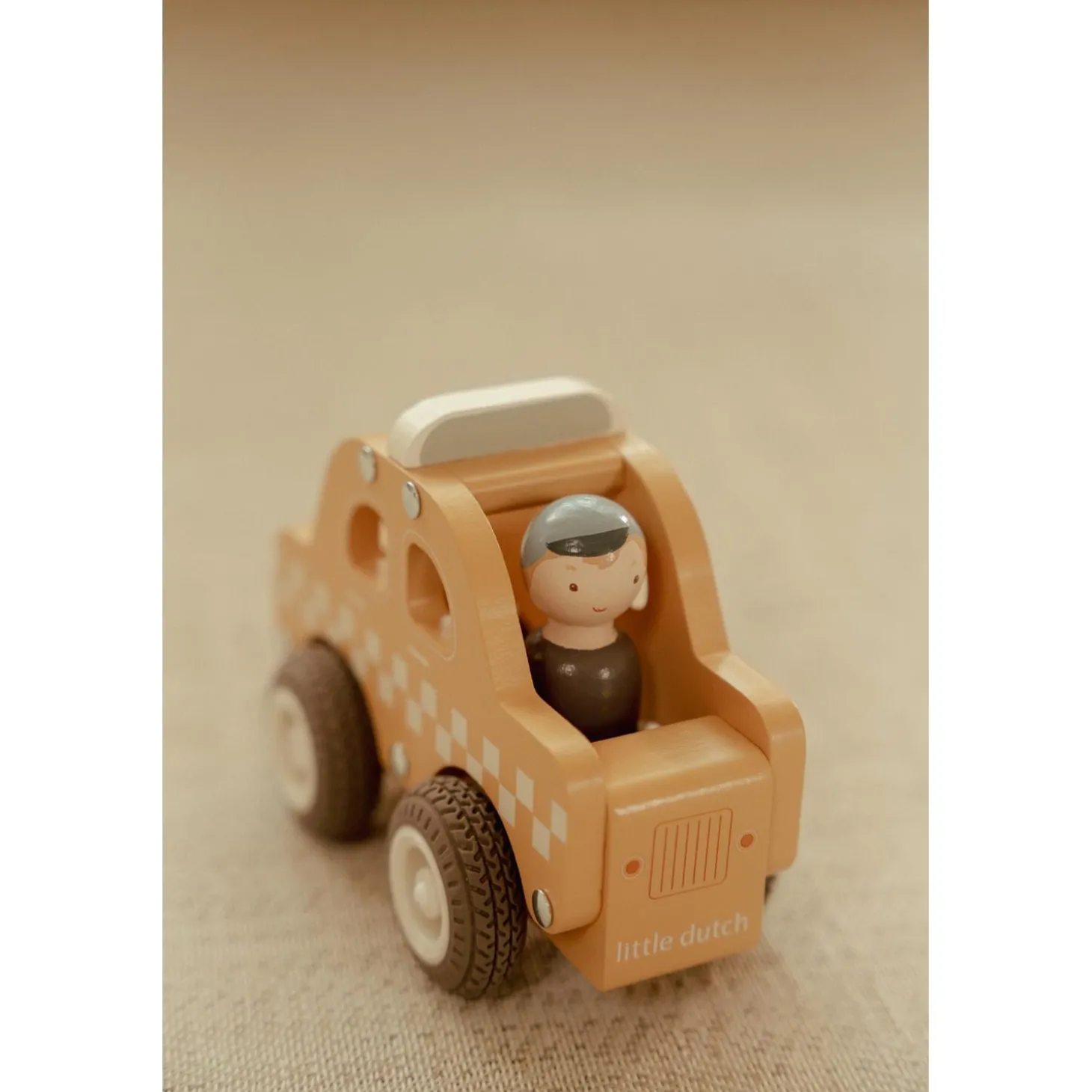 Little Dutch Taxi en bois FSC Multicolore