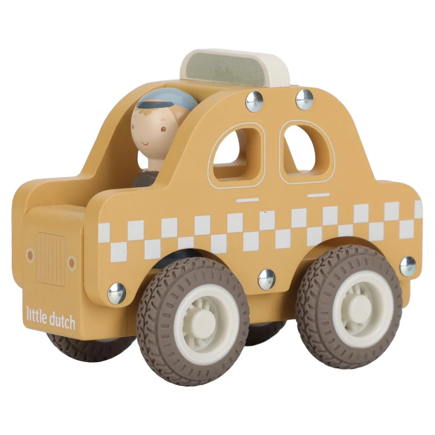 Little Dutch Taxi en bois FSC Multicolore
