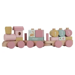 Little Dutch Train à blocs en bois FSC Fairy Garden