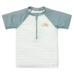 Little Dutch T-shirt de bain manches courtes Fresh Greens 3-6 mois