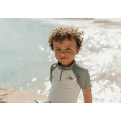 Little Dutch T-shirt de bain manches courtes Fresh Greens 3-6 mois