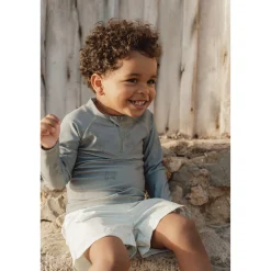 Little Dutch T-shirt de bain manches longues Turtle Island 3-6 mois