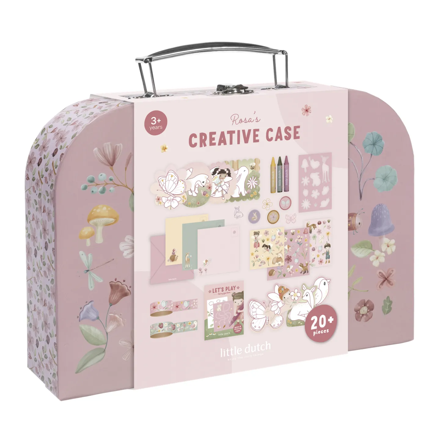 Little Dutch Valisette d'activités créatives Rosa Fairy Graden