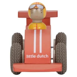 Little Dutch Voitures de course en bois FSC Multicolore