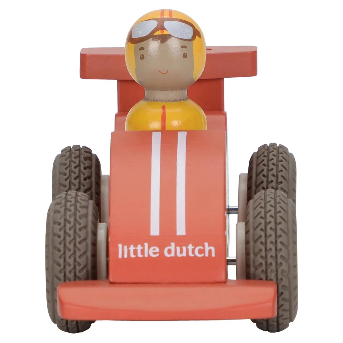 Little Dutch Voitures de course en bois FSC Multicolore