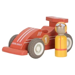 Little Dutch Voitures de course en bois FSC Multicolore