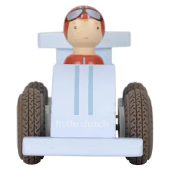 Little Dutch Voitures de course en bois FSC Multicolore