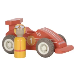 Little Dutch Voitures de course en bois FSC Multicolore