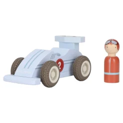 Little Dutch Voitures de course en bois FSC Multicolore