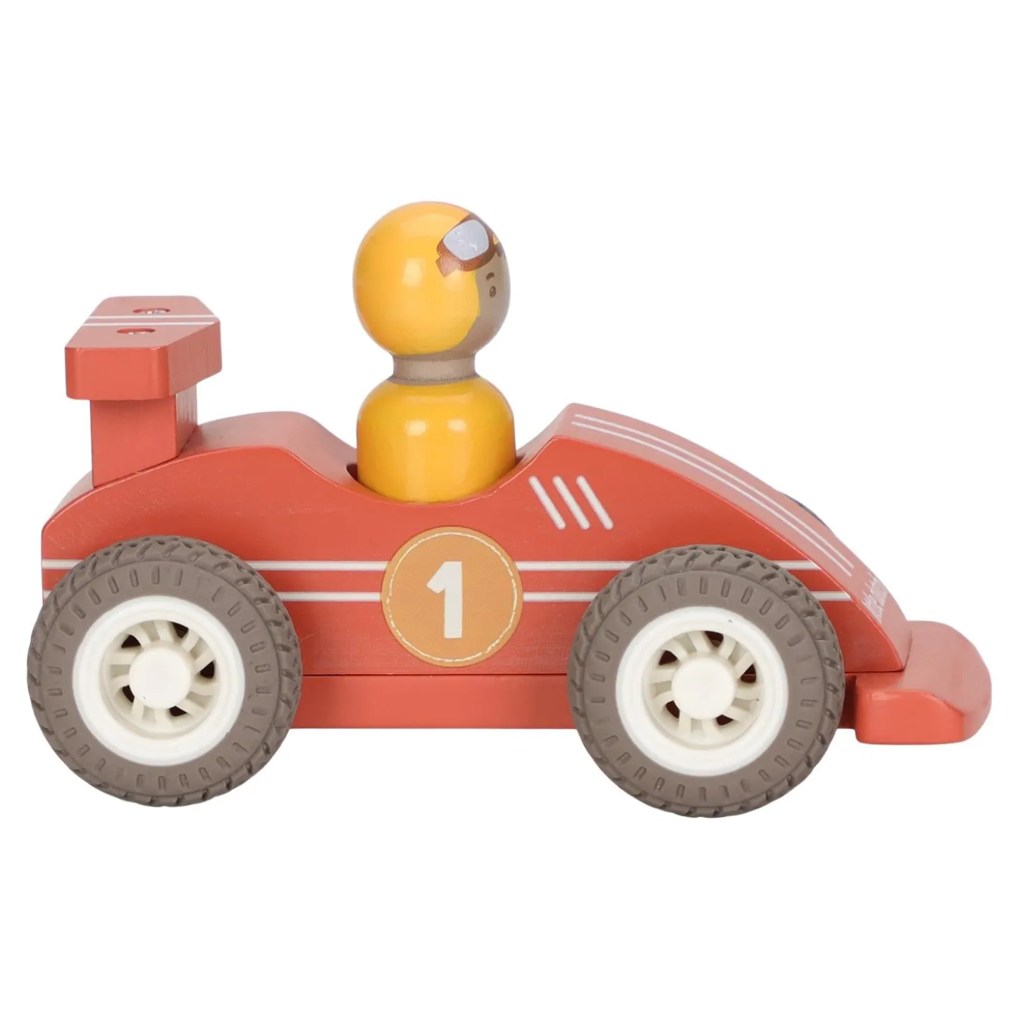 Little Dutch Voitures de course en bois FSC Multicolore