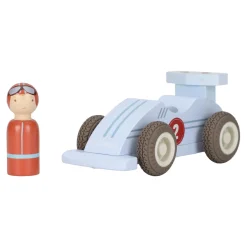 Little Dutch Voitures de course en bois FSC Multicolore