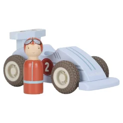 Little Dutch Voitures de course en bois FSC Multicolore
