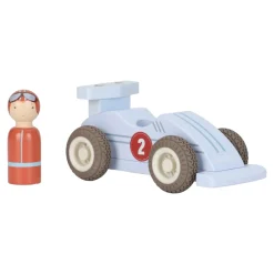 Little Dutch Voitures de course en bois FSC Multicolore