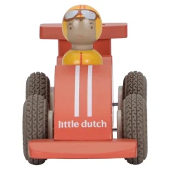 Little Dutch Voitures de course en bois FSC Multicolore