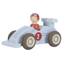 Little Dutch Voitures de course en bois FSC Multicolore