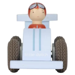Little Dutch Voitures de course en bois FSC Multicolore