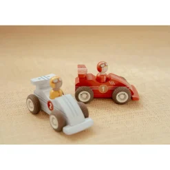 Little Dutch Voitures de course en bois FSC Multicolore