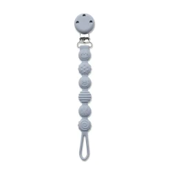 Lorelli                    Attache Sucette Silicone    Gris