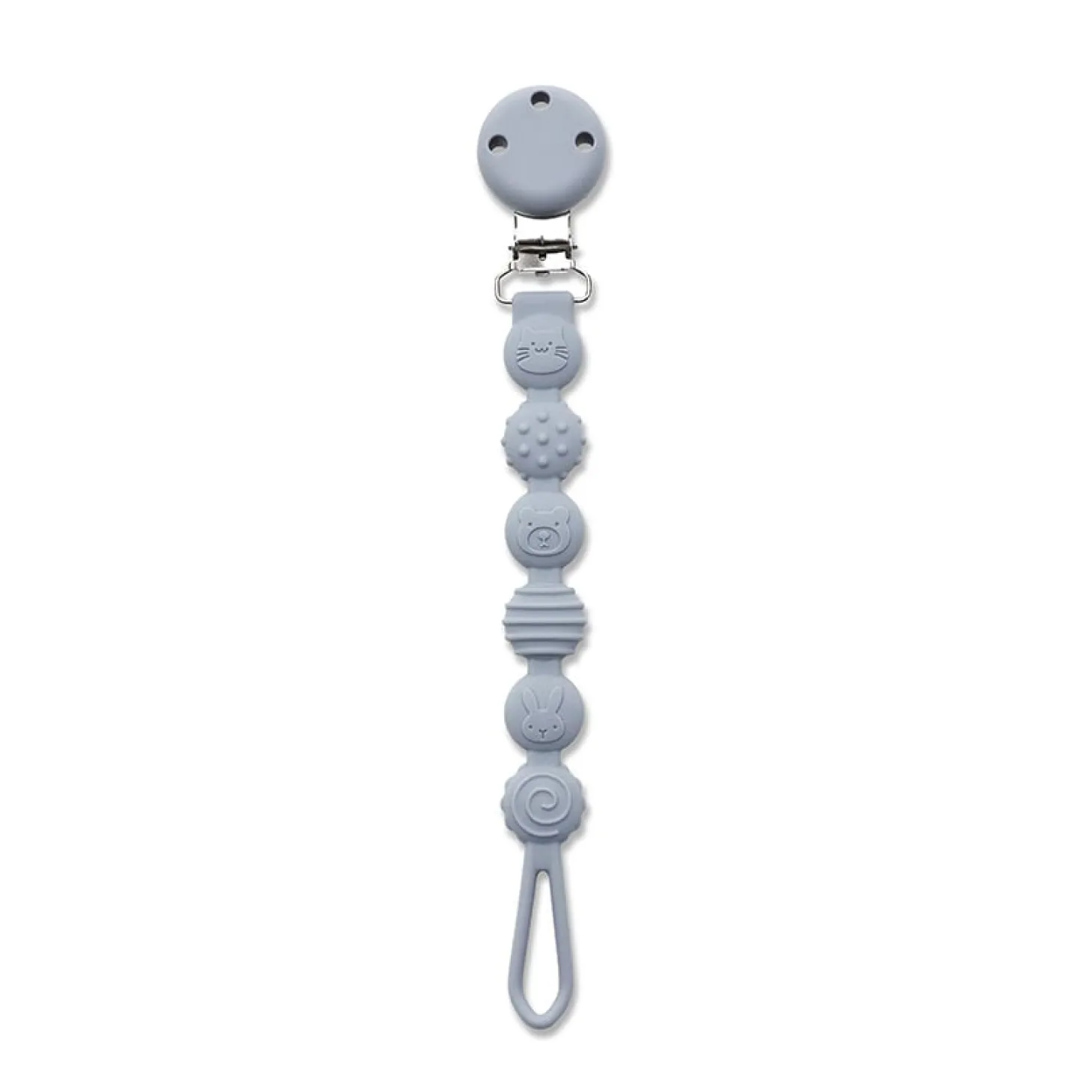 Lorelli Attache Sucette Silicone Gris