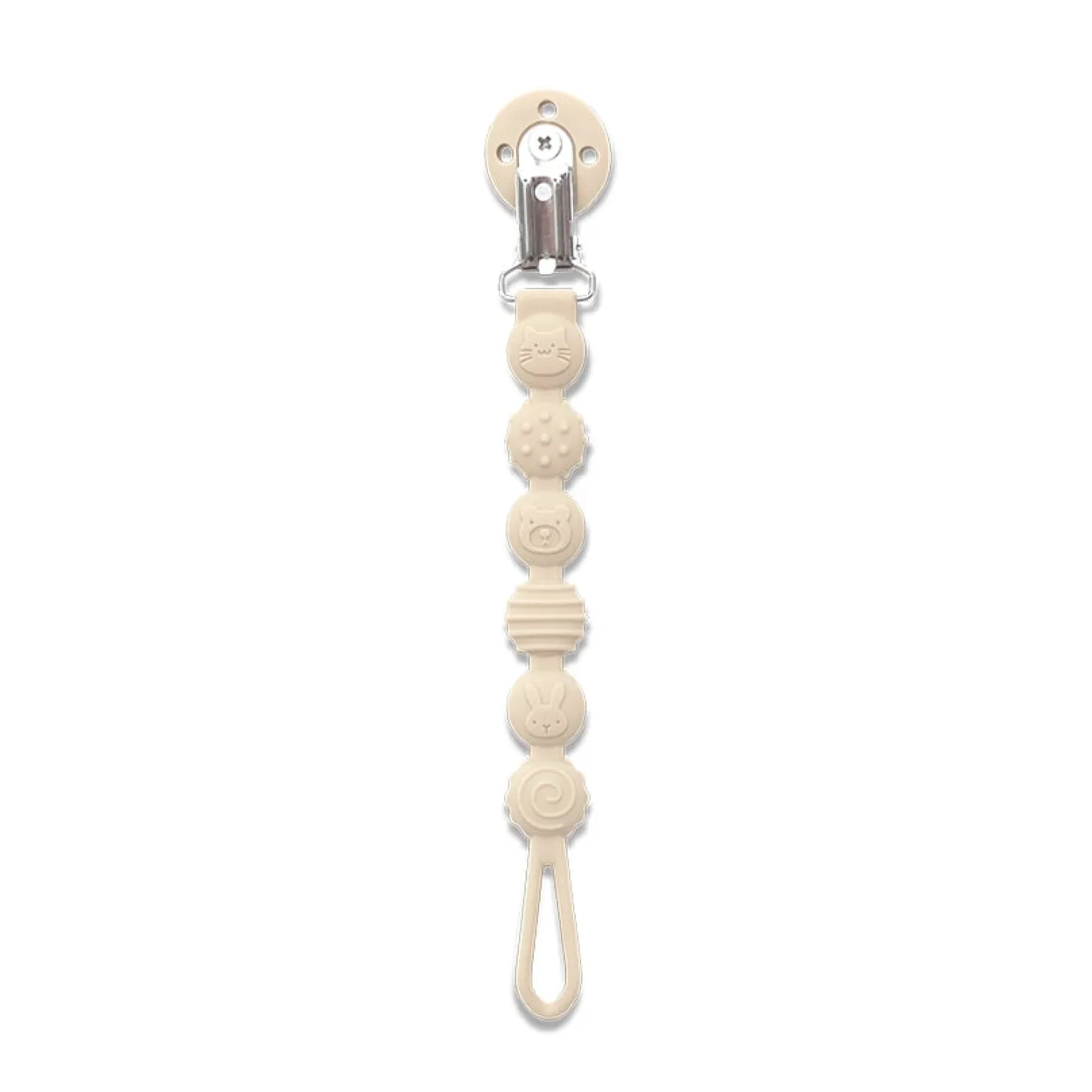 Lorelli Attache Sucette Silicone Beige