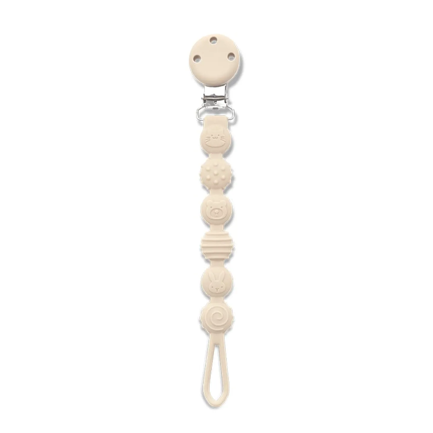 Lorelli Attache Sucette Silicone Beige