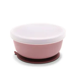 Lorelli                    Bol Ventouse + Couvercle    Rose
