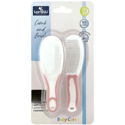 Lorelli                    Brosse et peigne    Rose