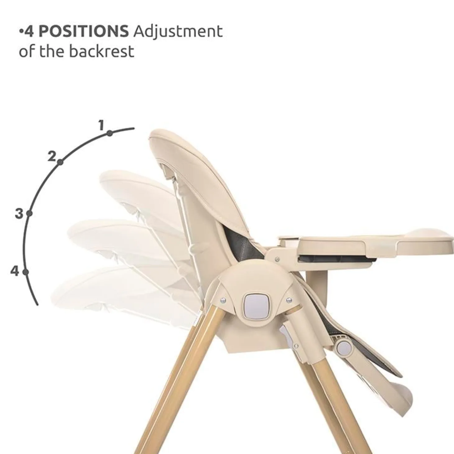 Lorelli Chaise Haute Tummy Vert