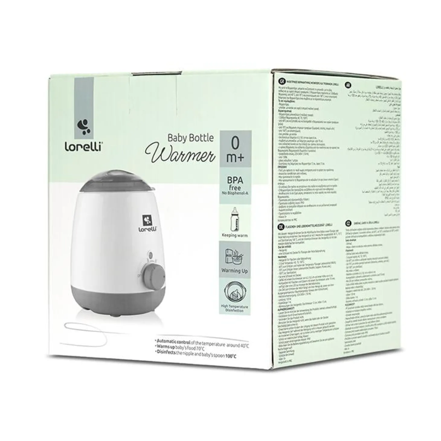 Lorelli Chauffe biberon maison Gris