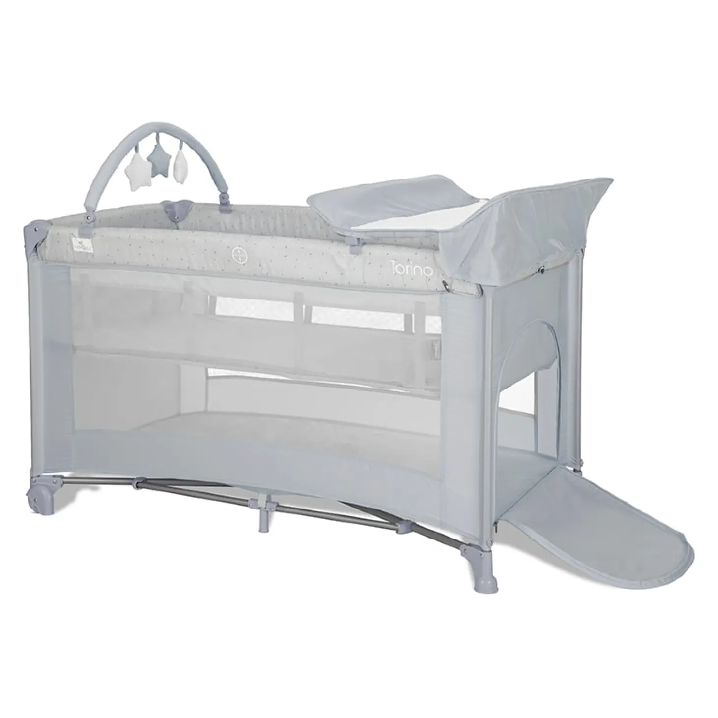 Lorelli Lit Parapluie Torino 2Hauteurs + Accessoires Gris