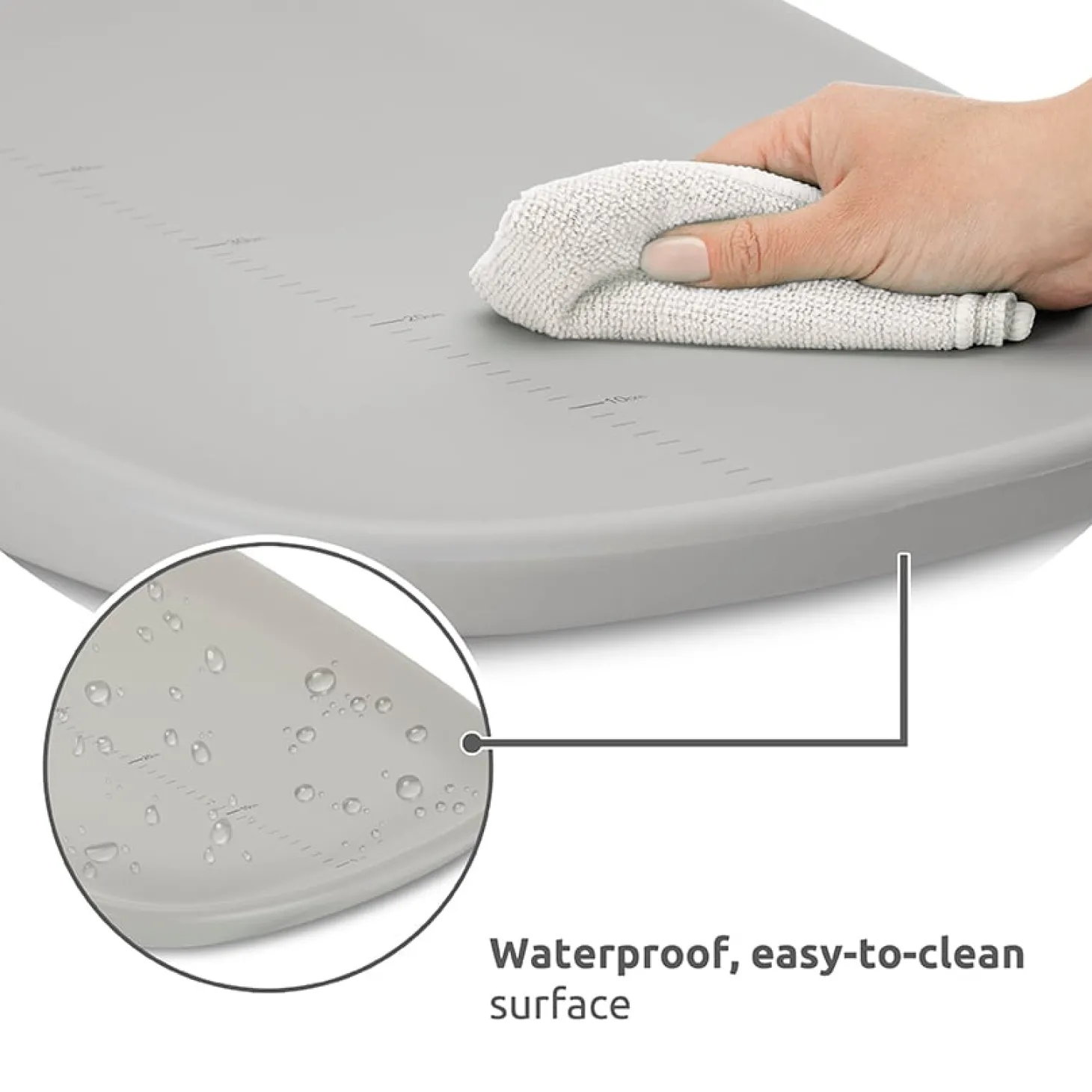 Lorelli Matelas à Langer Mousse Lulu Gris
