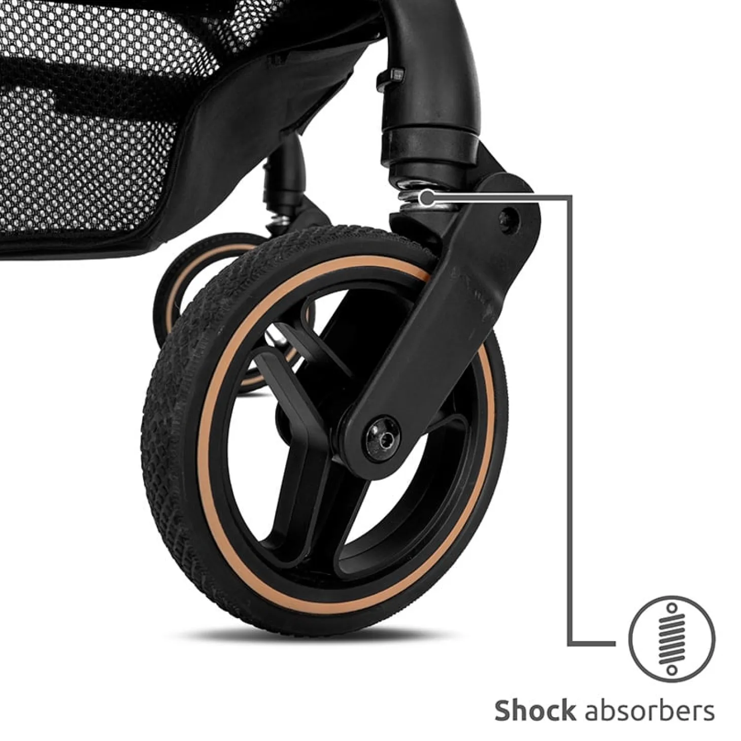 Lorelli Poussette Compacte Makaya Rotative 360° Gris